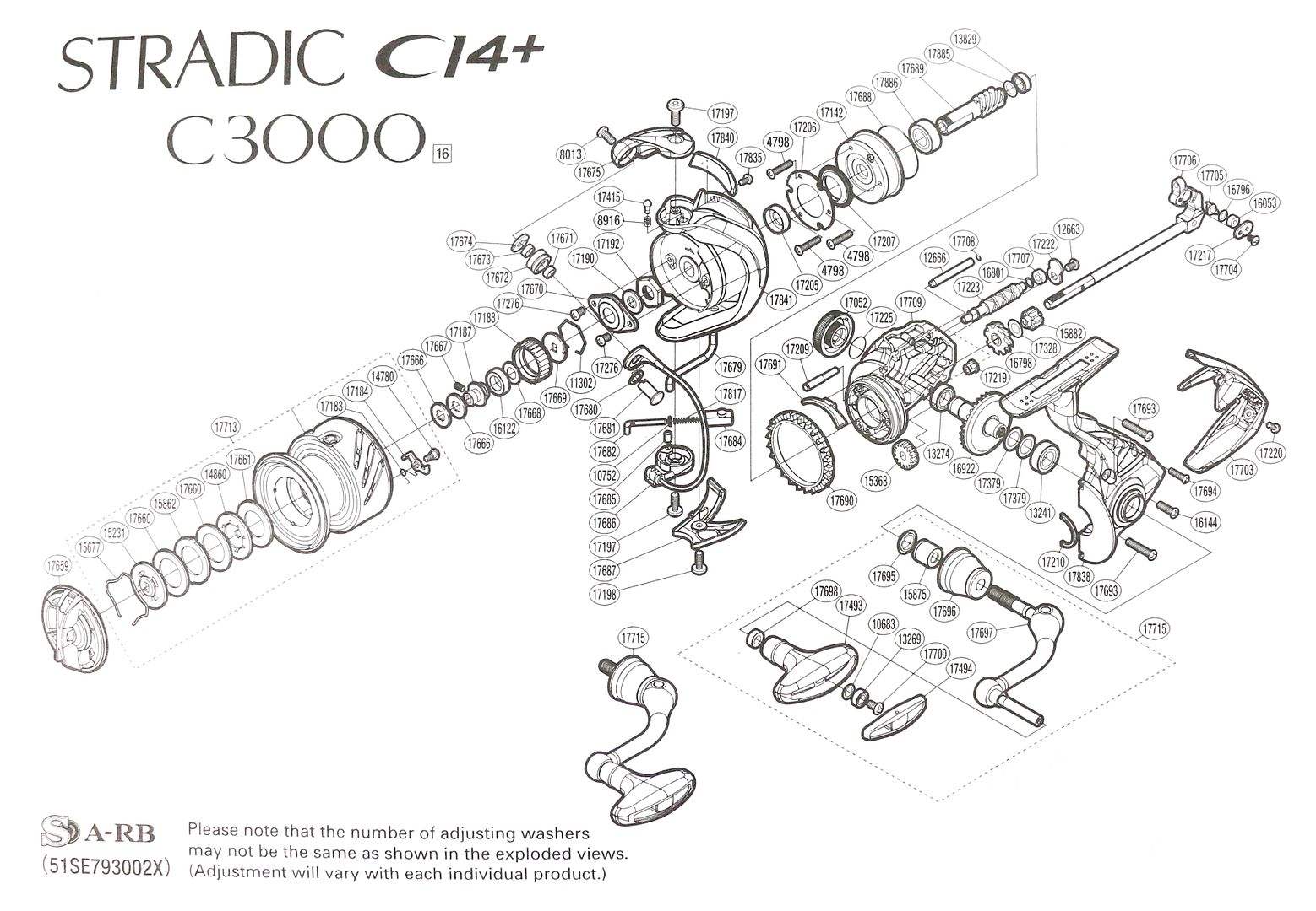 Shimano Reel Spinning Stradic CI4+ C3000 STC14C3000FB (3586) eBay